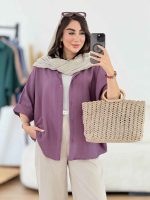 مانتو پانچ آرامش کد 8138 - تصویر 15