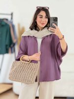 مانتو پانچ آرامش کد 8138 - تصویر 7