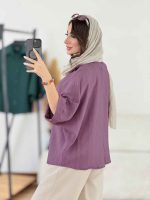 مانتو پانچ آرامش کد 8138 - تصویر 4