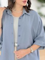 مانتو پانچ آرامش کد 8138 - تصویر 13