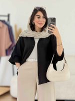 مانتو پانچ آرامش کد 8138 - تصویر 9