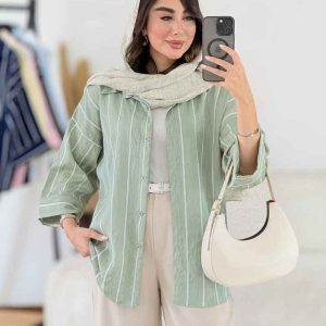 مانتو راه راه فرشته کد 8182