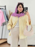 مانتو راه راه فرشته کد 8182 - تصویر 7