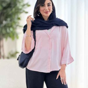 مانتو پانچ ساتن کد 8223