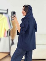 مانتو آستین پاکتی مروارید کد 8220 - تصویر 12