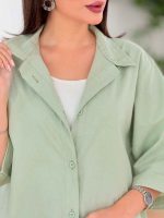 مانتو آستین پاکتی مروارید کد 8220 - تصویر 21