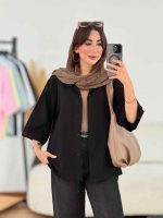 مانتو آستین پاکتی مروارید کد 8220 - تصویر 9
