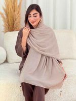 شال منگوله دار نیلسا کد 8175 - تصویر 6