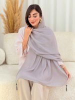 شال منگوله دار نیلسا کد 8175 - تصویر 12