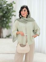 مانتو سر آستین پاگن هلیا کد 8174 - تصویر 12