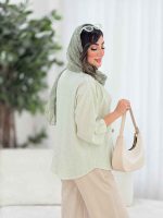 مانتو سر آستین پاگن هلیا کد 8174 - تصویر 8