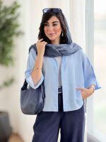 مانتو پانچ ملودی کد 8229 - تصویر 4