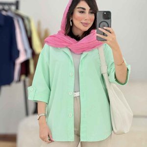 مانتو آستین پاگن ثنا کد 8227