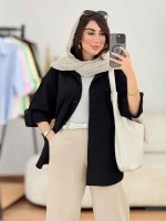 مانتو آستین پاگن ثنا کد 8333 - تصویر 13