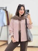 مانتو پشت پیله صنم کد 8226 - تصویر 11