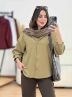 مانتو پشت پیله صنم کد 8226 - تصویر 3