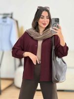 مانتو پشت پیله صنم کد 8226 - تصویر 18