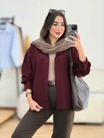 مانتو پشت پیله صنم کد 8226 - تصویر 10