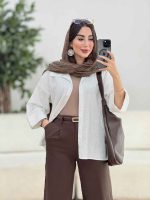 مانتو آستین پاکتی تمنا کد 8228 - تصویر 3