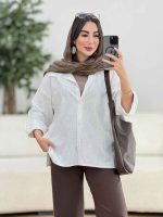 مانتو آستین پاکتی تمنا کد 8228 - تصویر 17