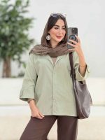 مانتو آستین پاکتی تمنا کد 8228 - تصویر 19