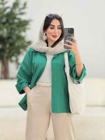 مانتو آستین پاکتی تمنا کد 8228 - تصویر 20