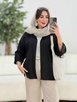 مانتو آستین پاکتی تمنا کد 8228 - تصویر 11