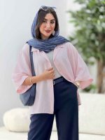 مانتو آستین پاکتی کتایون کد 8219 - تصویر 14