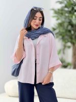 مانتو آستین پاکتی کتایون کد 8219 - تصویر 10