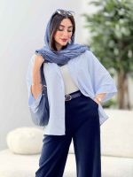 مانتو آستین پاکتی کتایون کد 8219 - تصویر 9