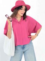شومیز جلو بسته فرگل کد 8137