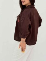 شومیز جلو بسته یقه سه دکمه کد 8100 - تصویر 24