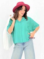 شومیز جلو بسته فرگل کد 8137 - تصویر 24