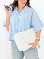 شومیز جلو بسته فرگل کد 8137 - تصویر 8