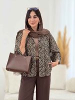 شومیز پلنگی کد 8239 - تصویر 4