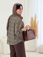 شومیز پلنگی کد 8239 - تصویر 8