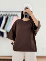 تیشرت باکسی ساده کد 8257 - تصویر 10
