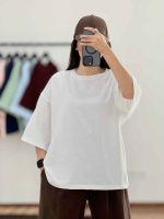 تیشرت باکسی ساده کد 8257 - تصویر 3