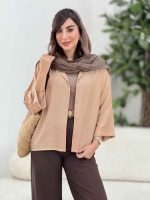 مانتو جلو دکمه یسنا کد 8251 - تصویر 12