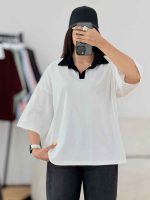 پولوشرت باکسی ترکیبی کد 8256 - تصویر 7