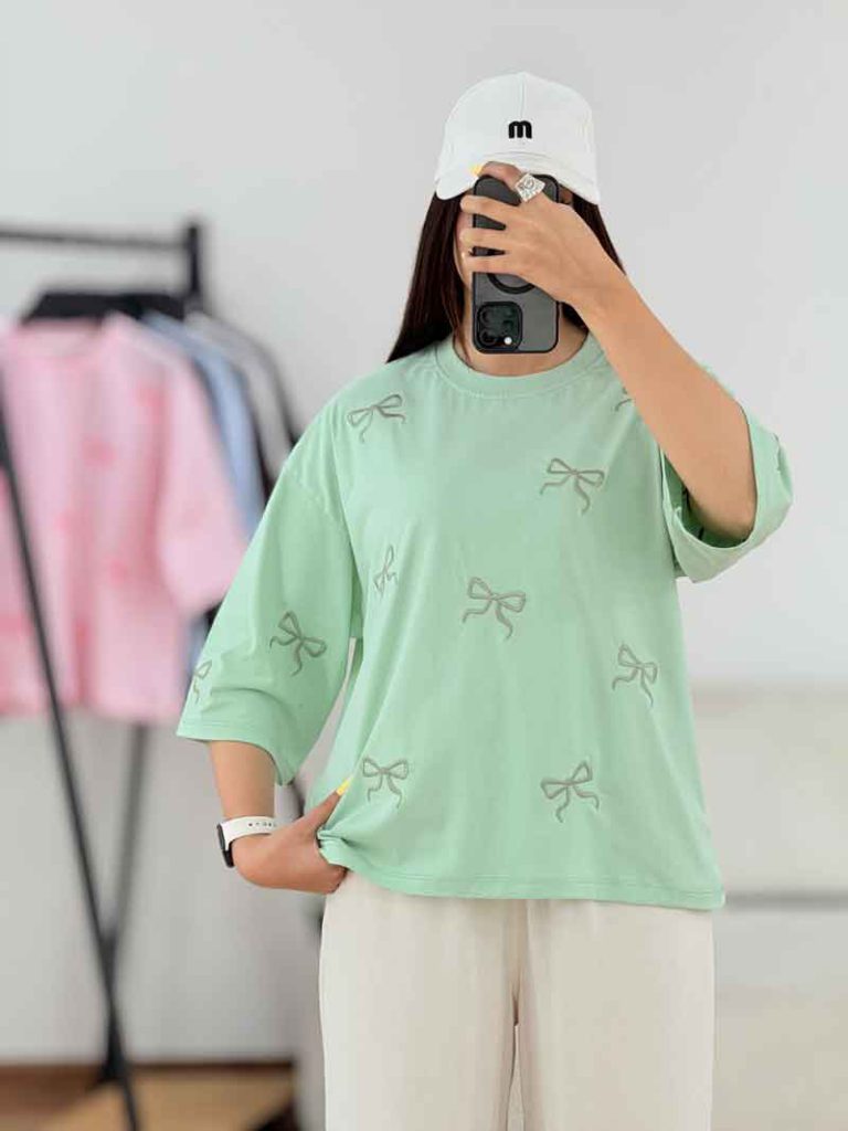 تیشرت طرح پاپیون کد 8268