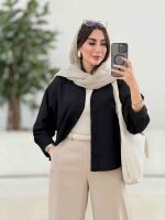 مانتو تک جیب آستین پیله کد 8248 - تصویر 25