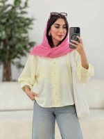 مانتو تک جیب آستین پیله کد 8248 - تصویر 21