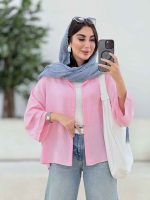 مانتو پایین هلال مهتاب کد 8253 - تصویر 29