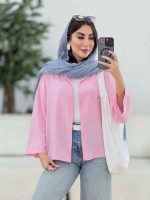 مانتو پایین هلال مهتاب کد 8253 - تصویر 21