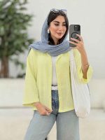 مانتو پایین هلال مهتاب کد 8253 - تصویر 28