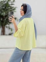 مانتو پایین هلال مهتاب کد 8253 - تصویر 10
