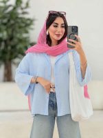 مانتو پایین هلال مهتاب کد 8253 - تصویر 25