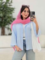 مانتو پایین هلال مهتاب کد 8253 - تصویر 17