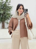 مانتو پایین هلال مهتاب کد 8253 - تصویر 16
